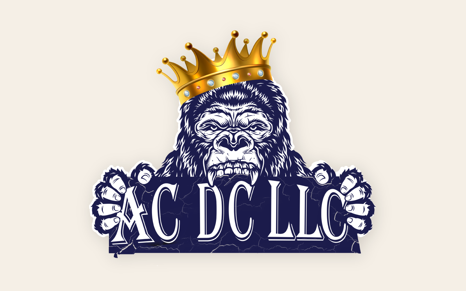 Secondary logo marks and badge variants for AC DC